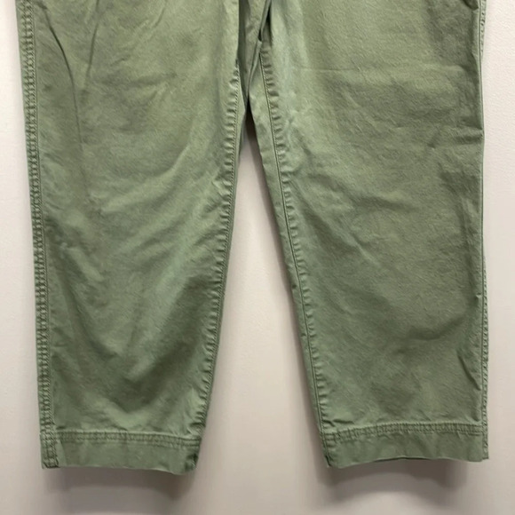 NWOT Talbots Relaxed Pants Olive Green 10 - Picture 3 of 14